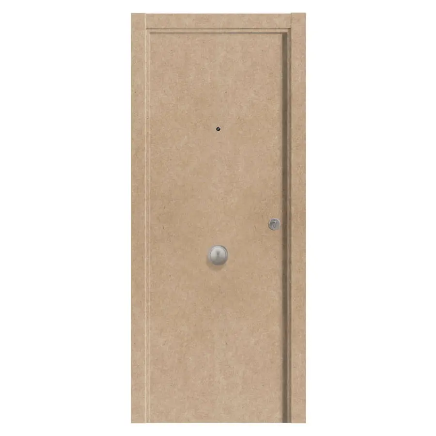 Bloc blindat fabricat a 2 cares amb pany de 3 punts